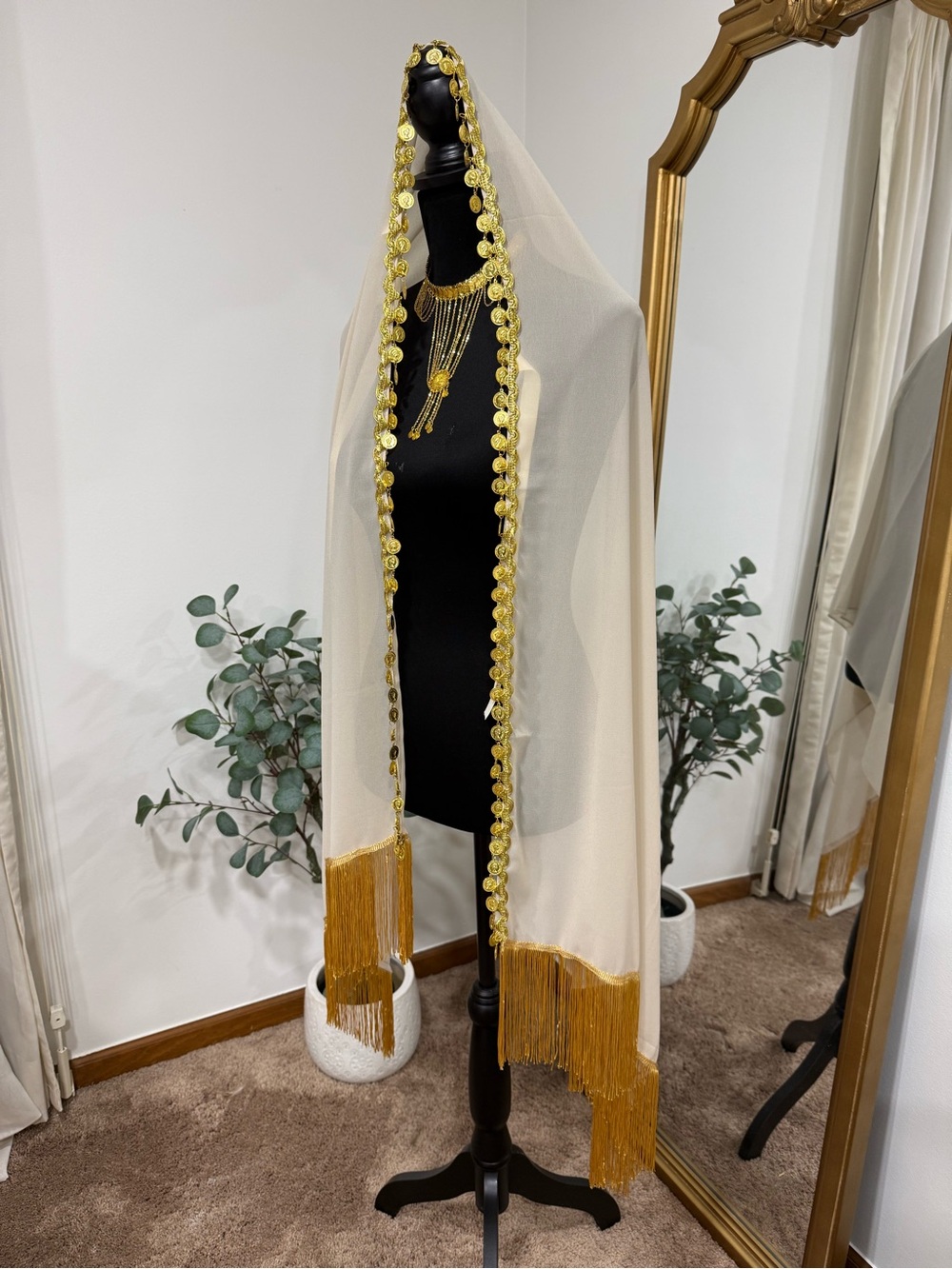 Thobe scarf, thobe hijab, hijab, scarf , thobe, thoub, lira coins scarf